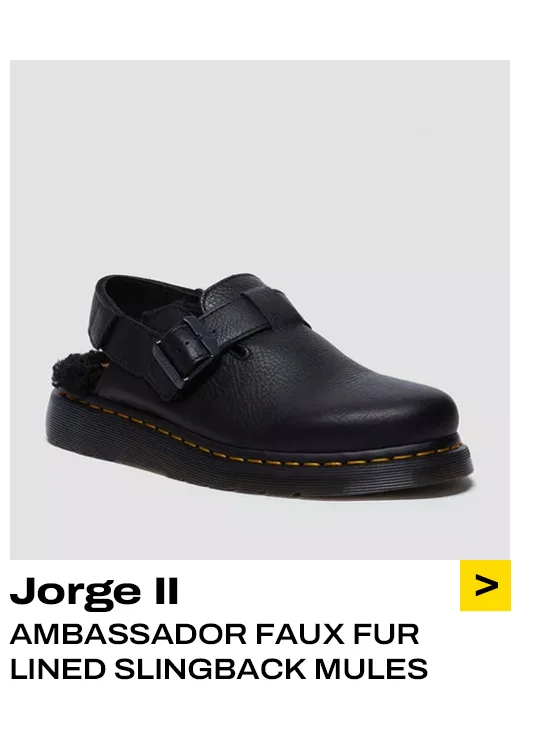 Jorge II Ambassador Faux Fur Lined Slingback Mules