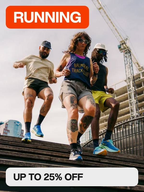 Up to 25% off running