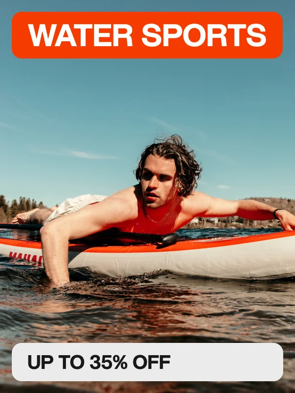Up to 35% off water sports