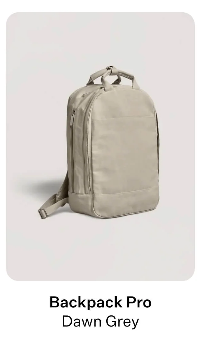 Backpack Pro - Dawn Grey