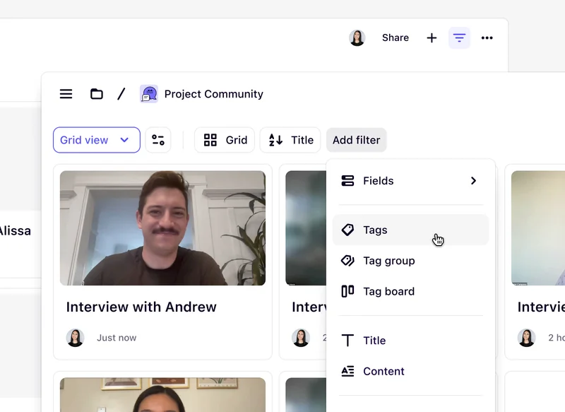 Dovetail 3.0—new navigation