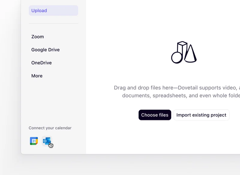 Dovetail 3.0—calendar sync