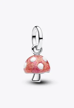 Glow-in-the-dark Mushroom Dangle Charm