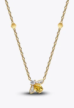 Honey Bee Pendant Necklace
