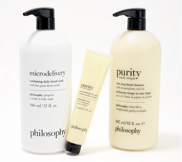 philosophy purity & microdelivery cleanse&purify 3 piece set