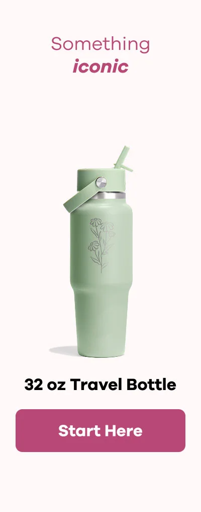 Something iconic 32 oz Travel Bottle | Start Here