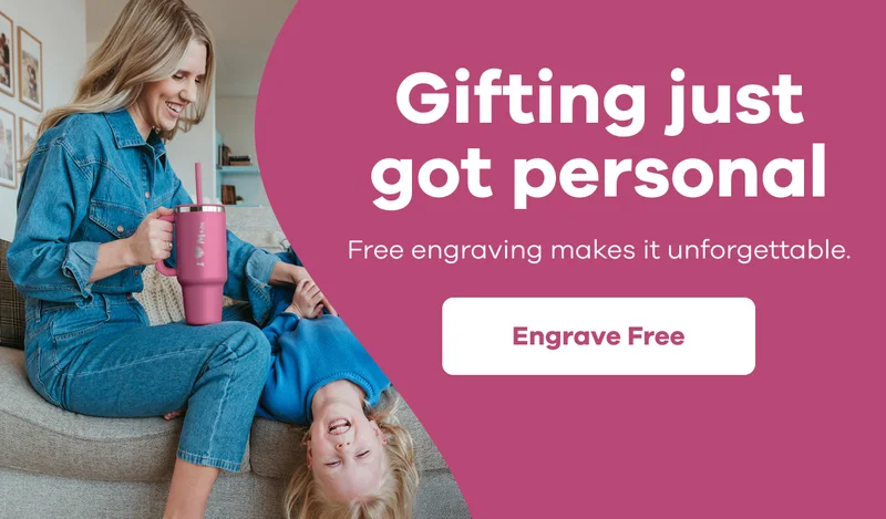 Gifting just got personal. Free engraving makes it unforgettable. | Engrave Free