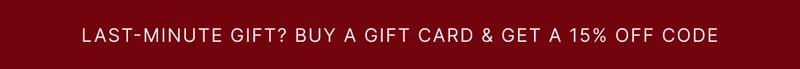 Buy a Gift Card, Get 15% OFF Code