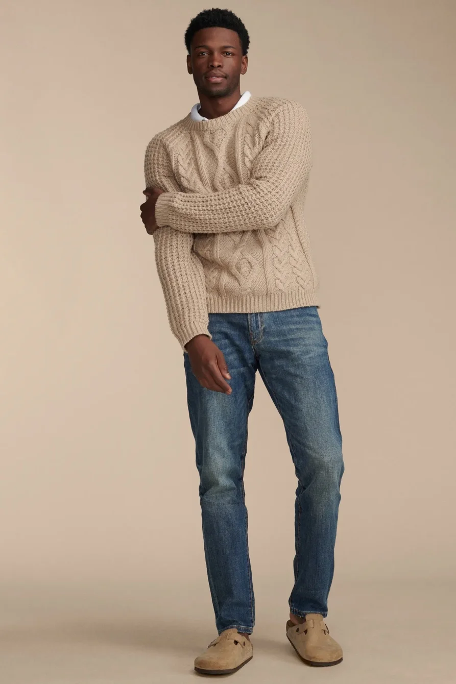 Image of Lucky Brand 412 Athletic Slim Advanced Stretch Jean - Men's Pants Denim Slim Fit Jeans in Malbec