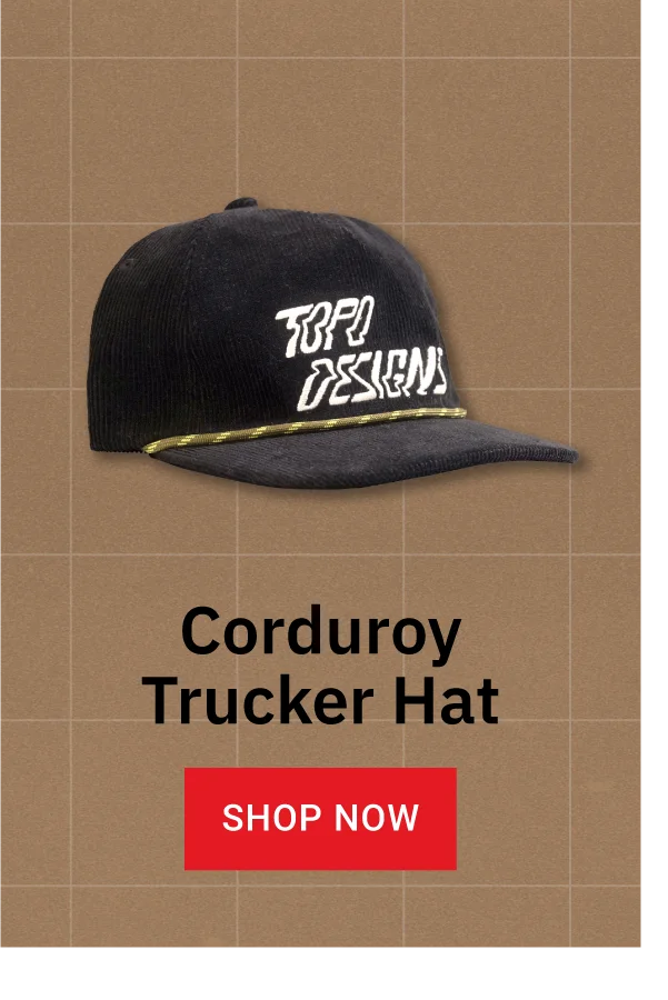 CORDUROY TRUCKER HAT