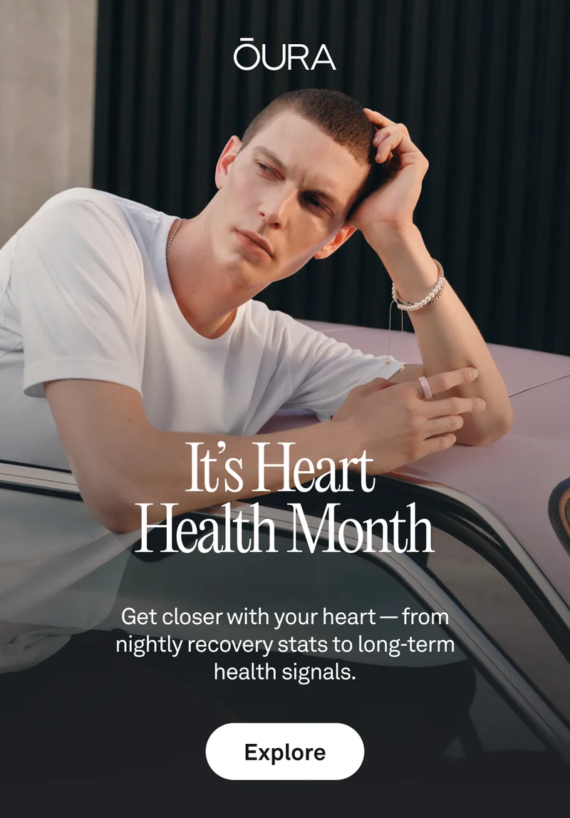It’s Heart Health Month. Get closer with your heart — from nightly recovery stats to long-term health signals. Explore