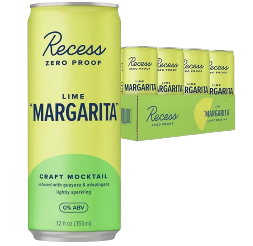 Image of Recess NA Lime Margarita Mocktail (12 Pack)