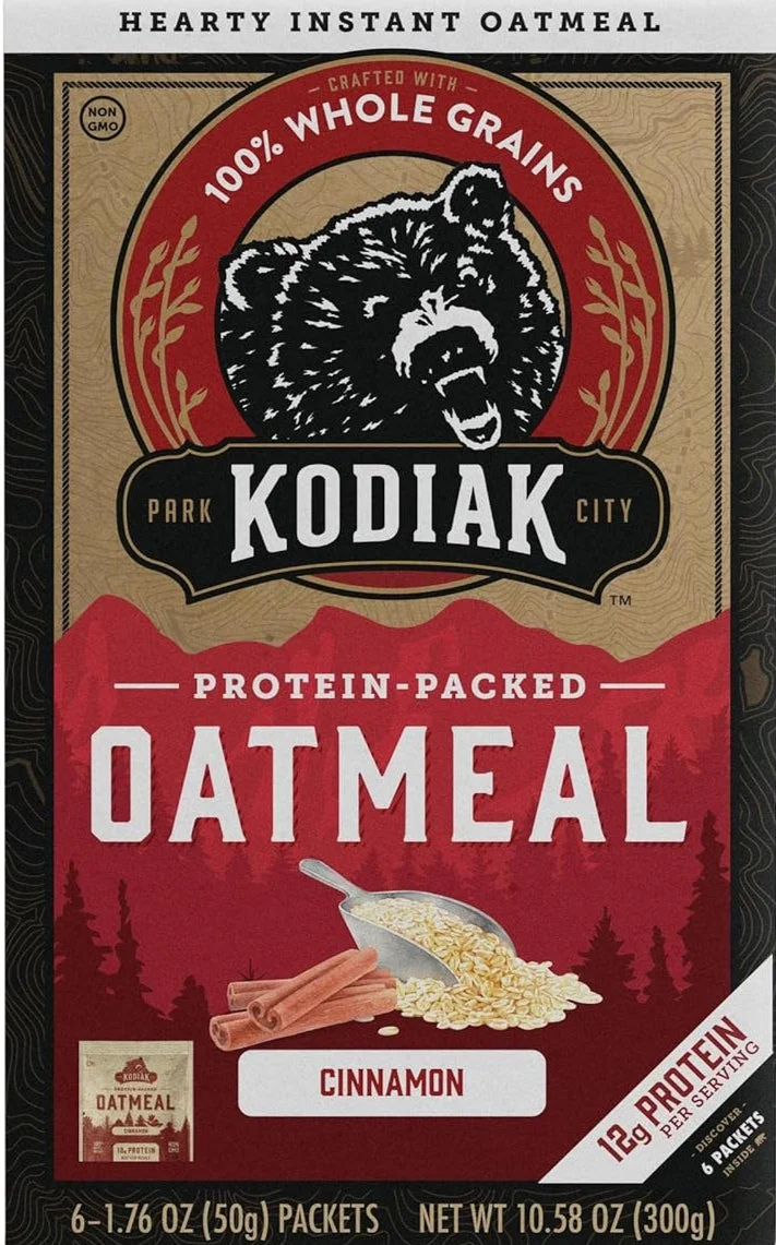 Image of Kodiak Cinnamon Oatmeal Protein