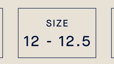 SIZE 12 - 12.5