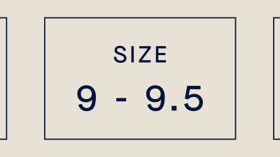 SIZE 9 - 9.5