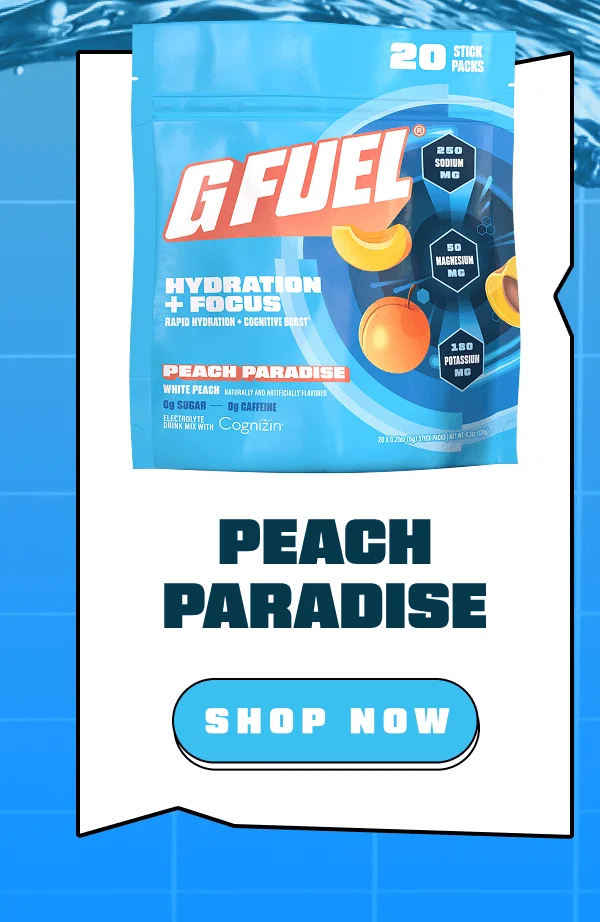 Peach Paradise Hydration + Focus Pack