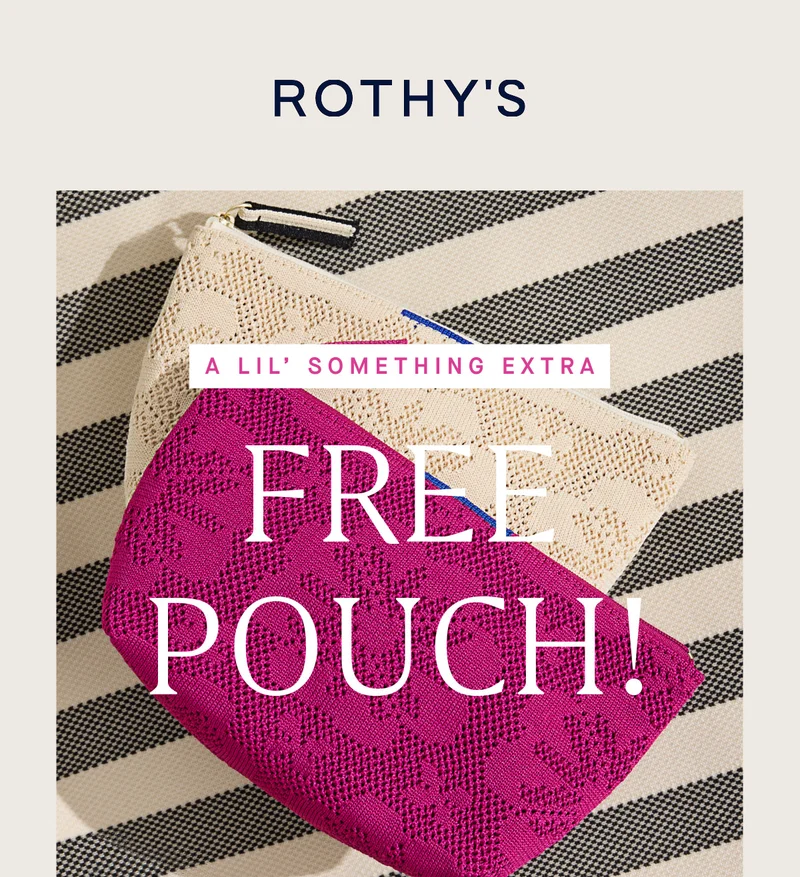 A LILβ SOMETHING EXTRA FREE POUCH! A LILβ SOMETHING EXTRA FREE POUCH!