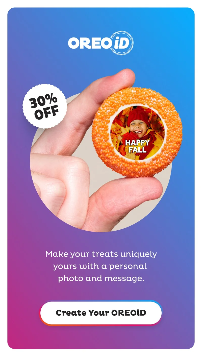 Save 30% on custom designed cookies