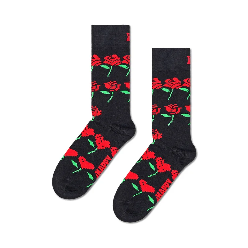 Rose Hearts Sock