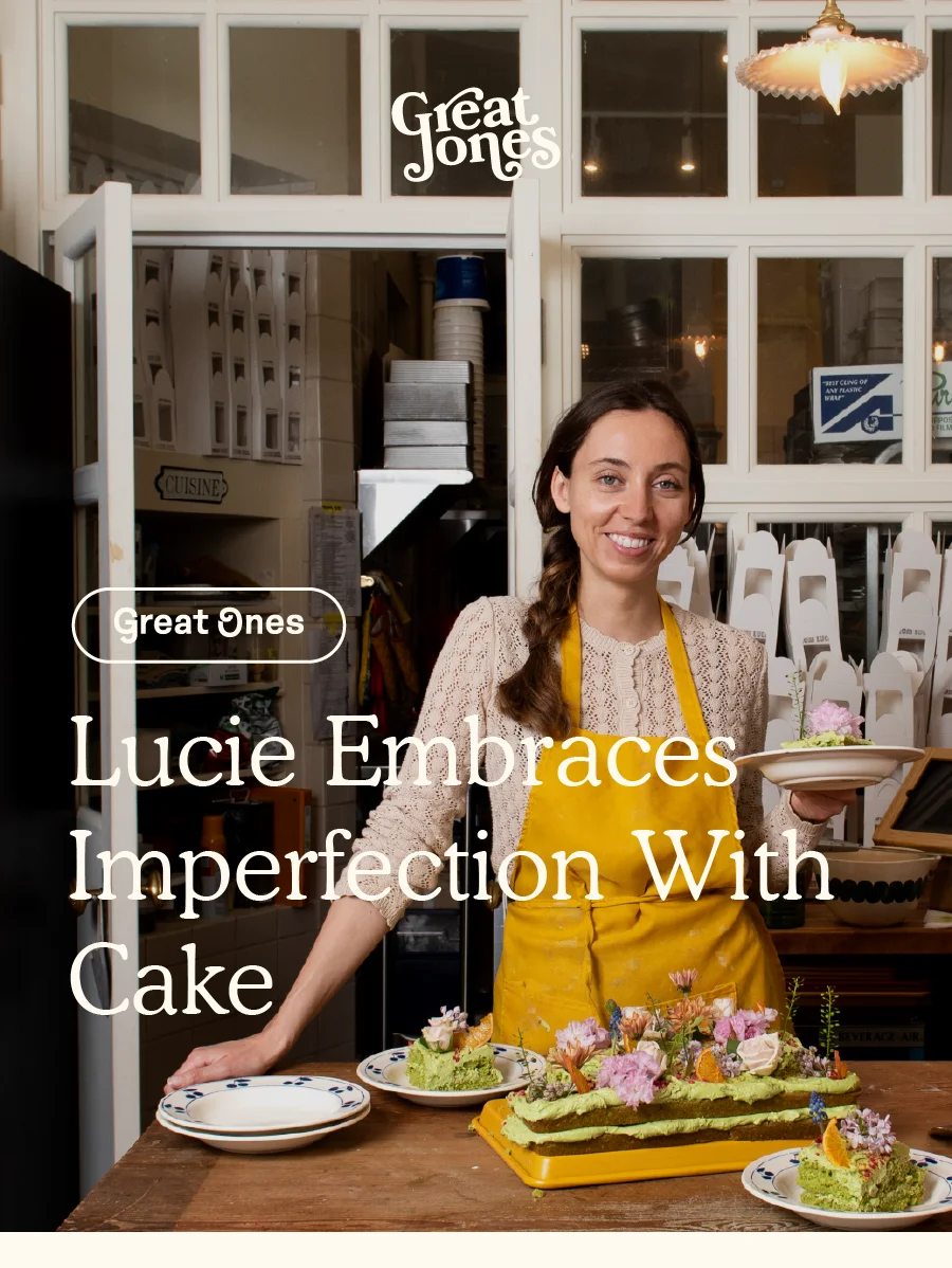 Lucie Embraces Imperfection With Cake