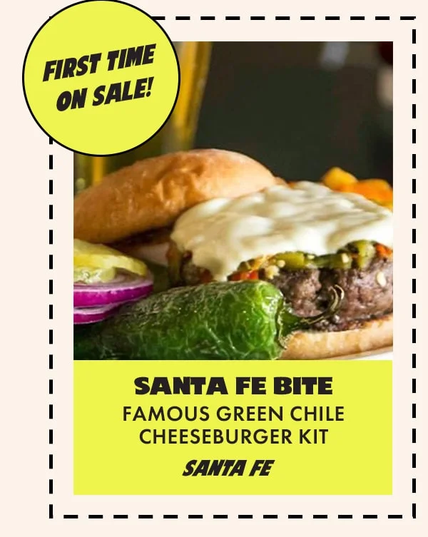 Famous Green Chile Burger