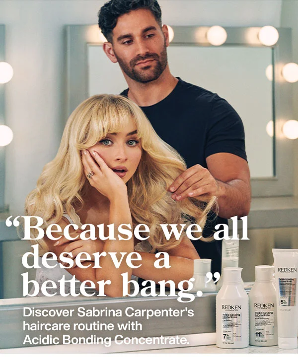 sabrina carpenter for redken