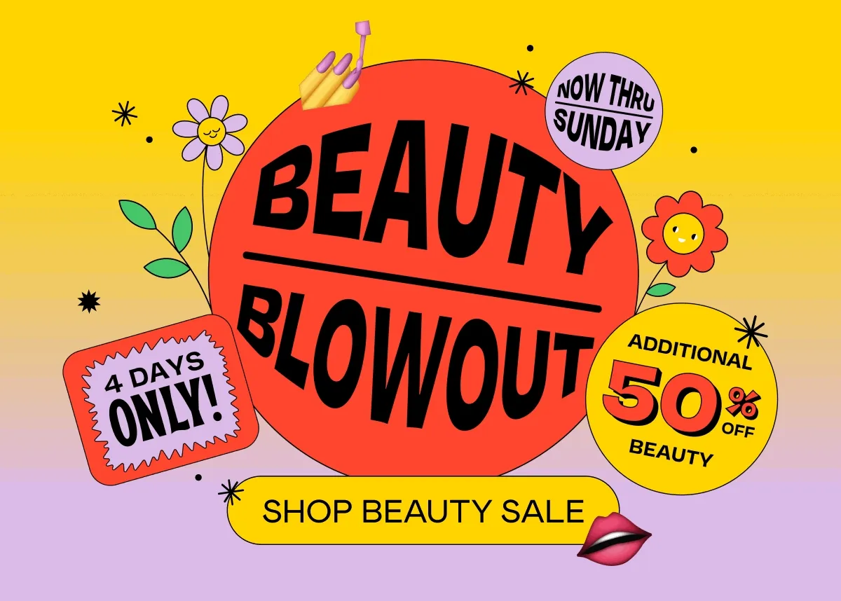 Beauty Blowout Sale
