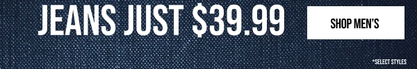 $39.99 Denim Shop Men's
