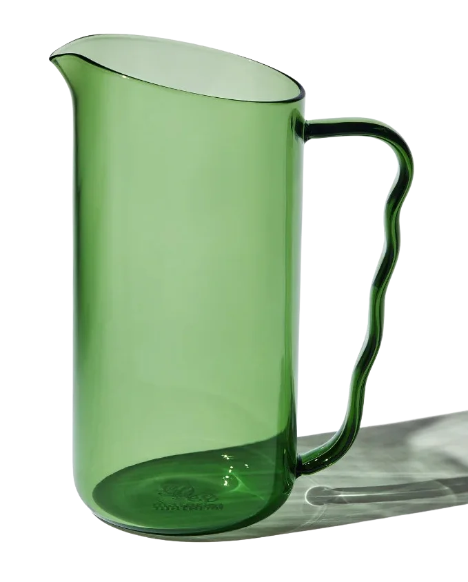 Image of Material Kitchen The Cloud Pitcher - Malachite