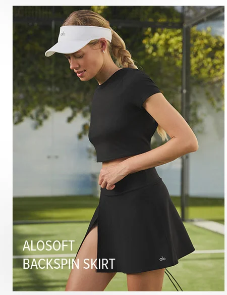 ALOSOFT BACKSPIN SKIRT