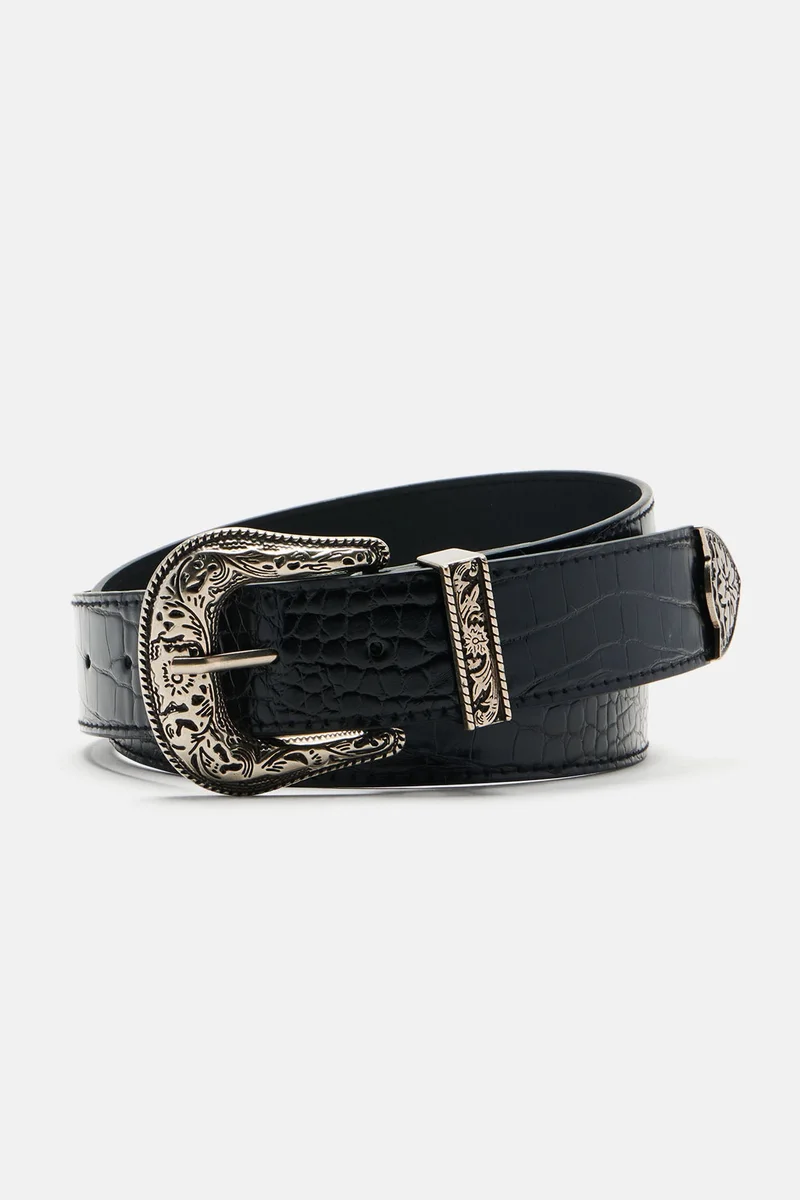 Image of Buffalo Bill Belt - Black
