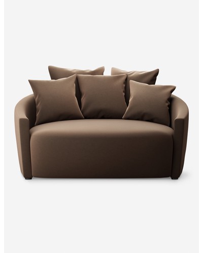 Kaila Media Lounger-Coffee