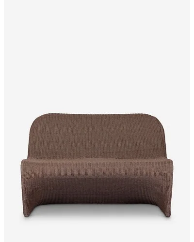 Manila Indoor / Outdoor Dining Bench-Brown