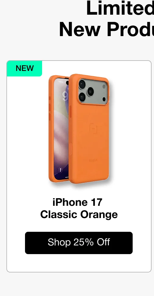 Limited Stock New Product Drops: iPhone 17 Classic Orange