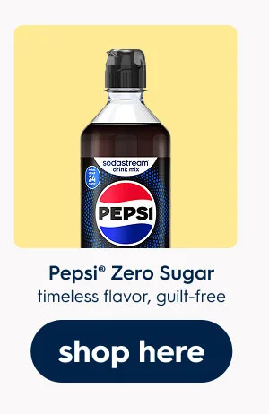 Sodastream Pepsi Zero Sugar Drink Mix 440ml Sodastream Pepsi Zero Sugar Drink Mix 440ml