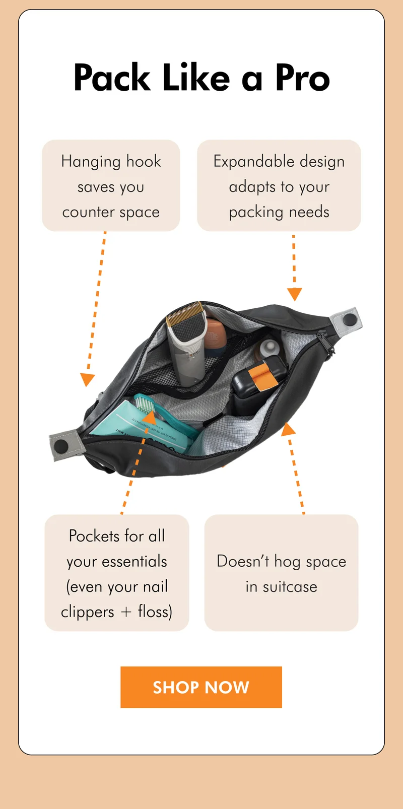 Click here to pack like a pro.
