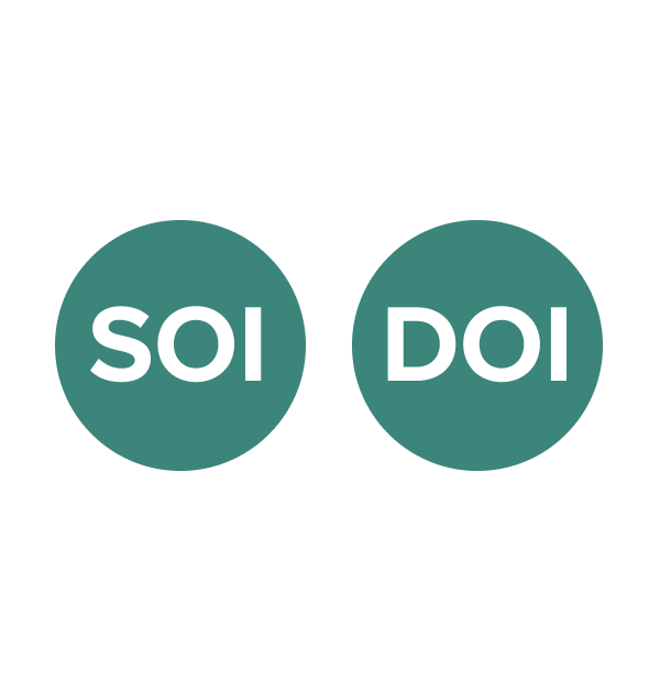 Dots with 'SOI' and 'DOI' on them and question marks around them.