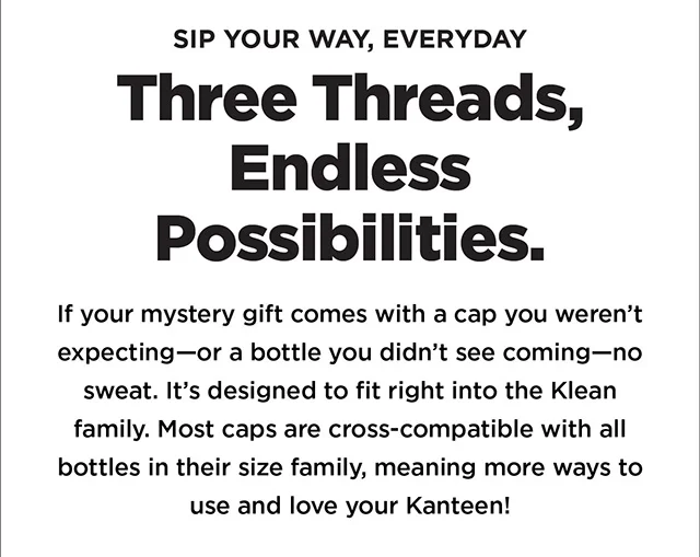 Three Threads, Endless Possibilities