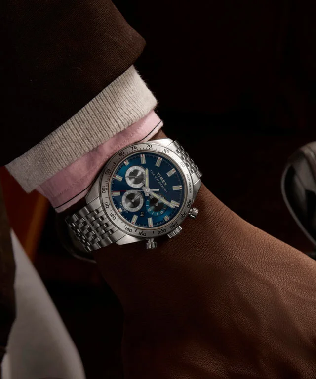 Waterbury Traditional Chronograph 41mm Stainless Steel Bracelet Watch