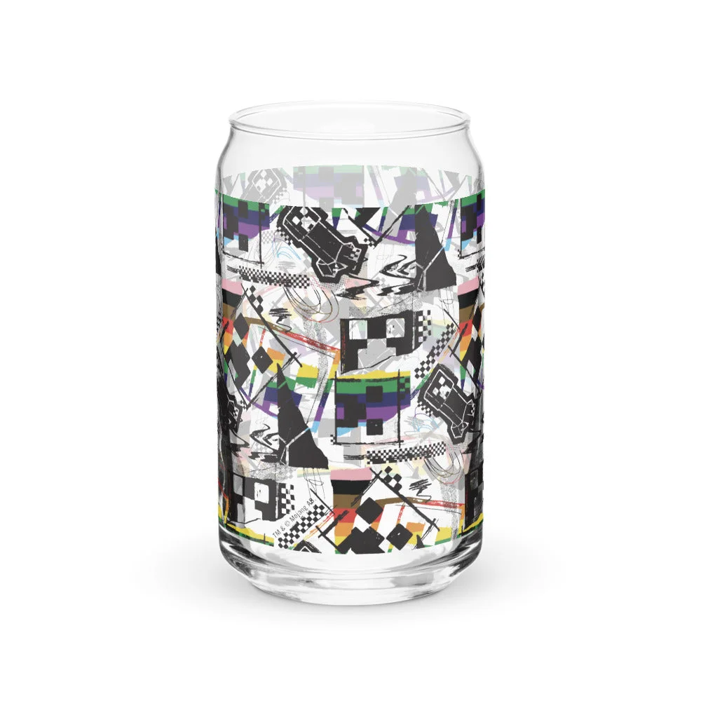 Image of Minecraft Rainbow Can Shaped Glass
