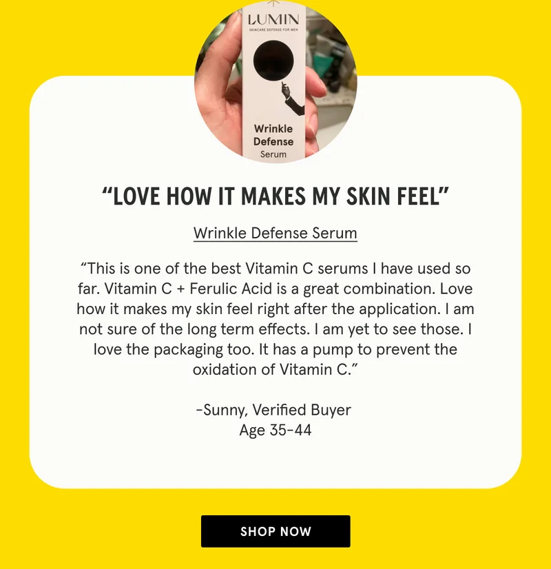 Wrinkle Defense Serum - SHOP NOW
