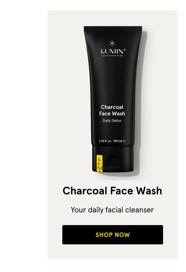 Charcoal Face Wash Daily Detox - SHOP NOW