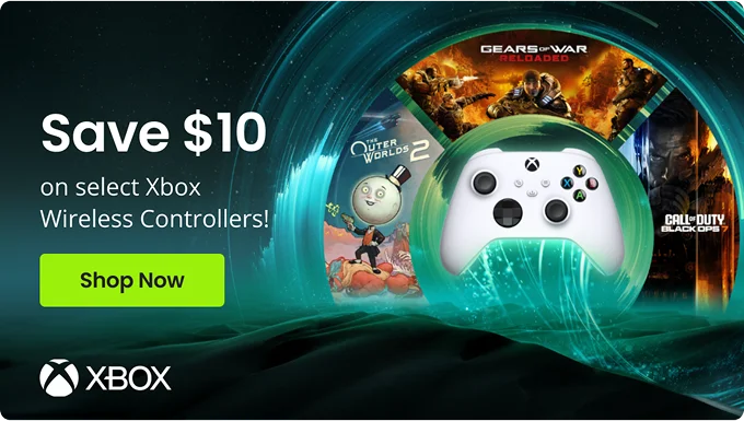 Save $10 on select Xbox Wireless Controllers! | Shop Now