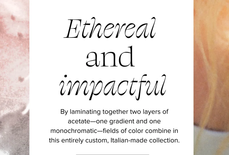 Ethereal and impactful