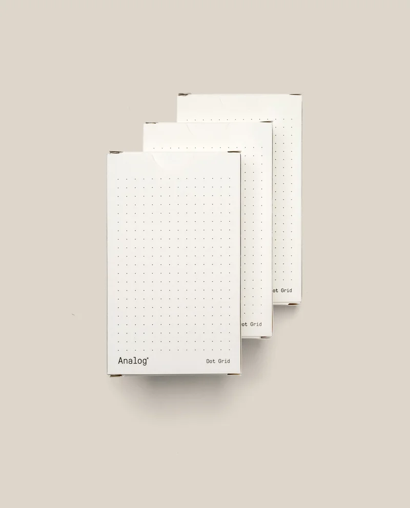 Image of Analog - Dot Grid Cards