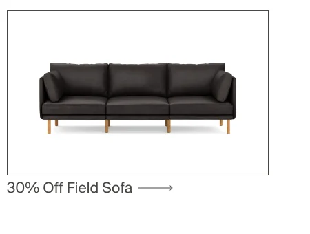 Field Leather 3-Piece Sofa