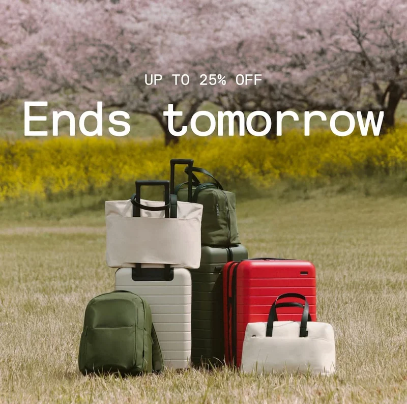 UP TO 25% OFF | Ends Tomorrow