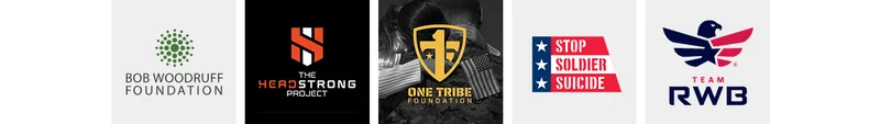 Got Your 6 Partners: Bob Woodruff Foundation, The Headstrong Project, One Tribe Foundation, Stop Soldier Suicide, Team RWB
