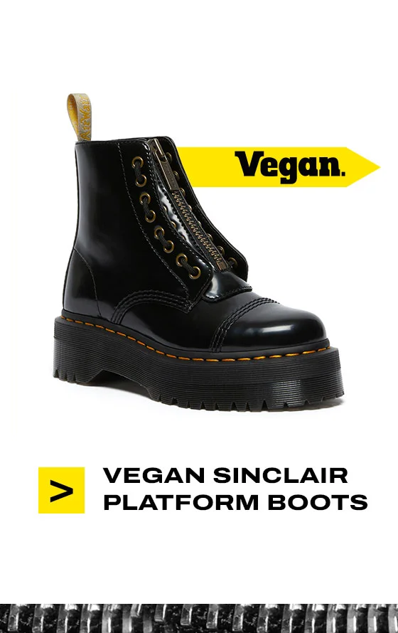 VEGAN SINCLAIR PLATFORM BOOTS