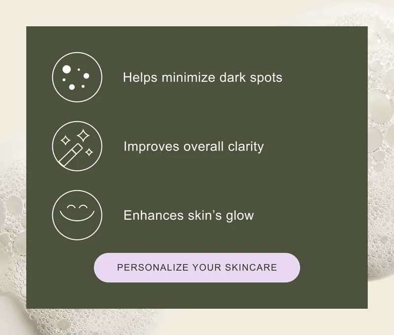 Personalize your skincare.